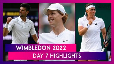 Wimbledon 2022 Day 7 Highlights: Top Results, Major Action From Tennis Tournament